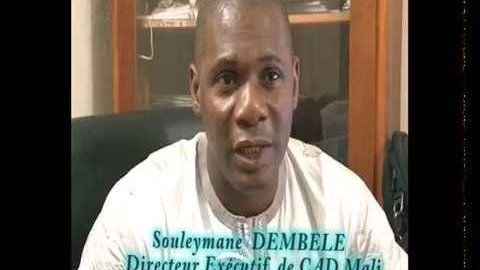 Souleymane DEMBELE Directeur Exécutif de CAD-Mali